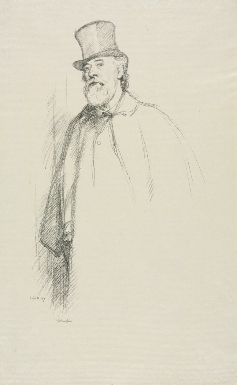Alphonse Legros, 1897 - William Rothenstein