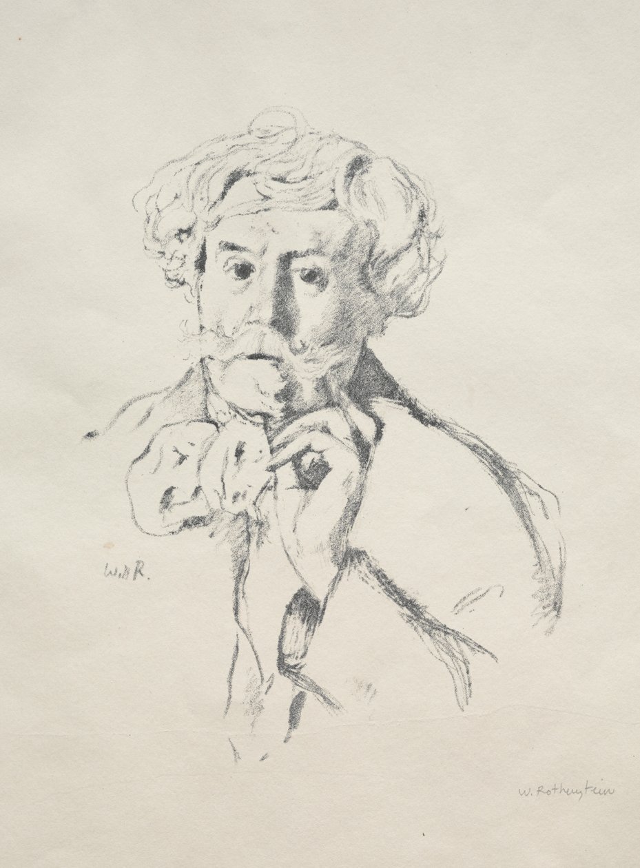 Edmond de Goncourt - William Rothenstein