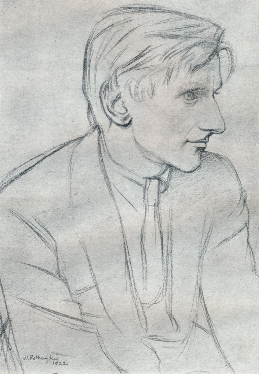 Edmund Charles Blunden 1896-1974 - William Rothenstein