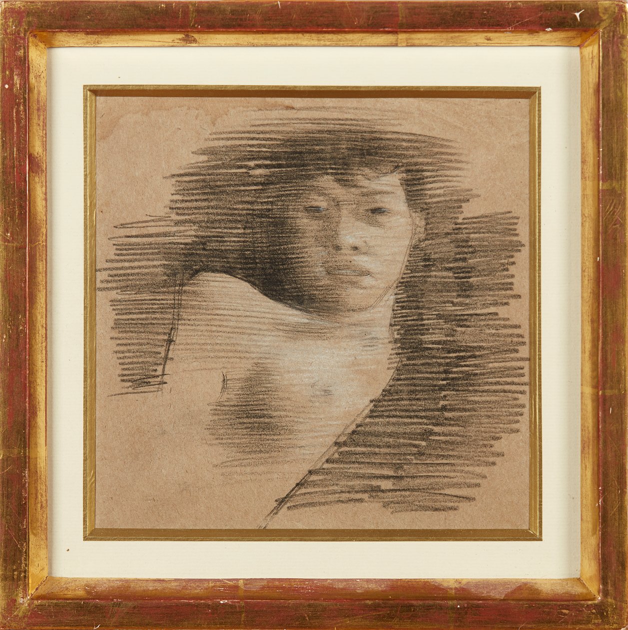 Fille à Paris - William Rothenstein