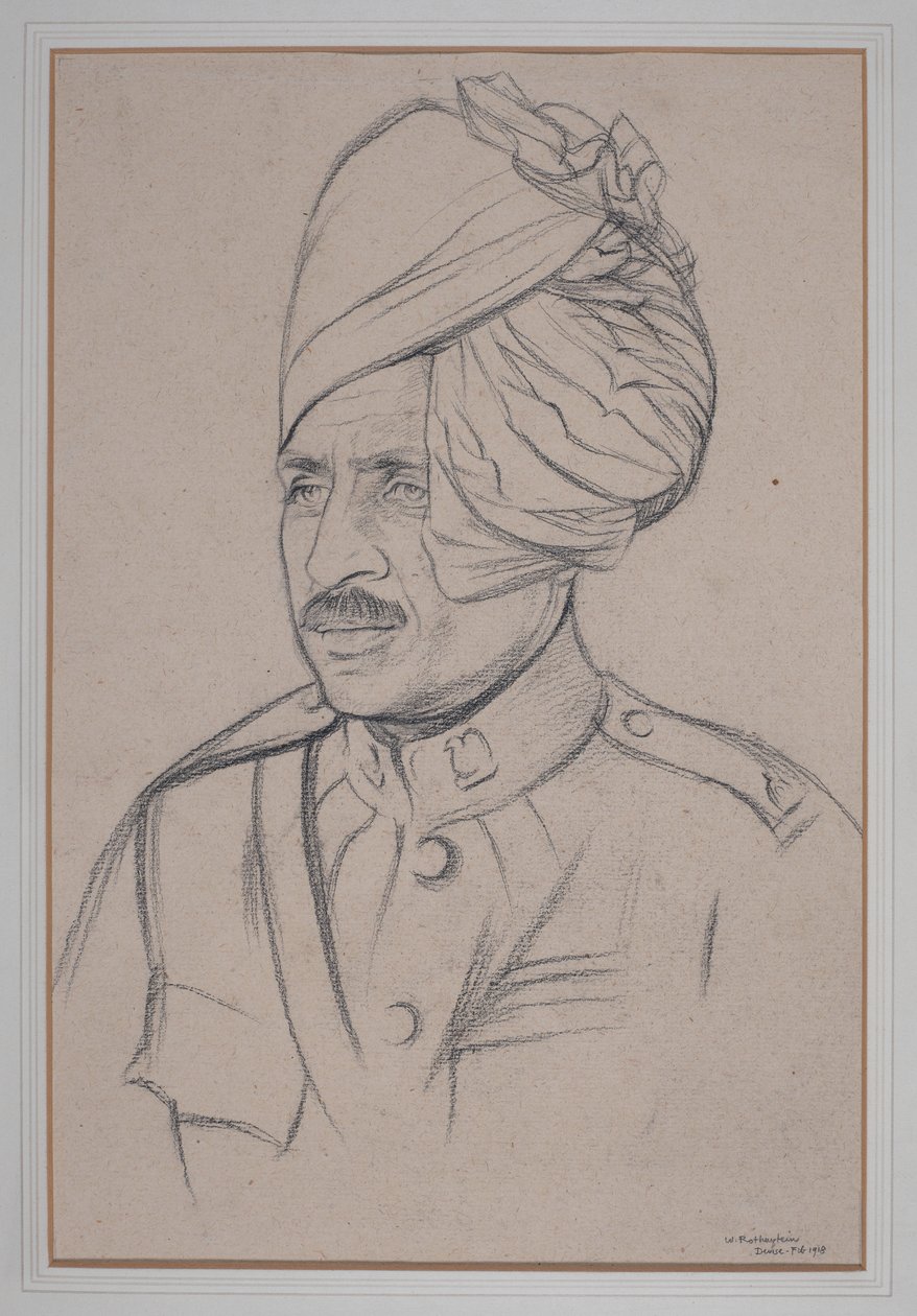 Cavalier indien - William Rothenstein