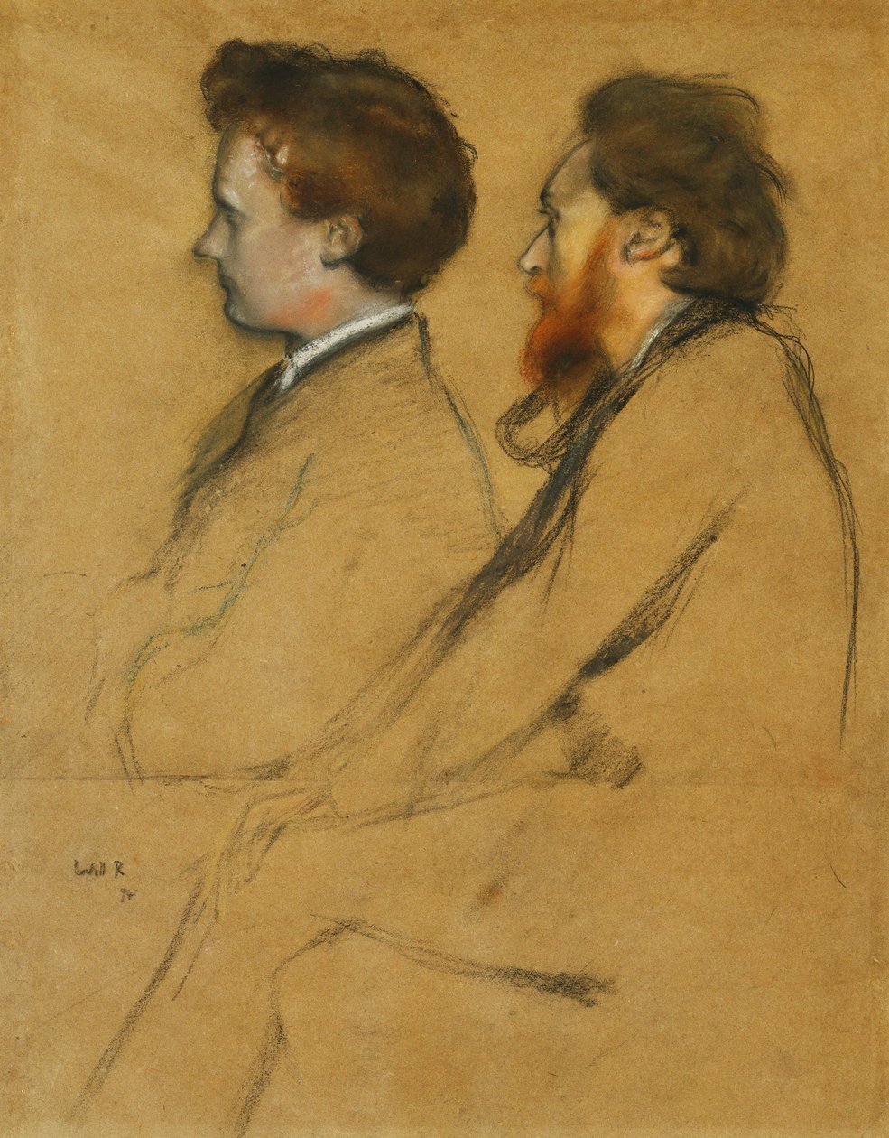 M. Charles Ricketts et M. Charles Hazlewood Shannon - William Rothenstein