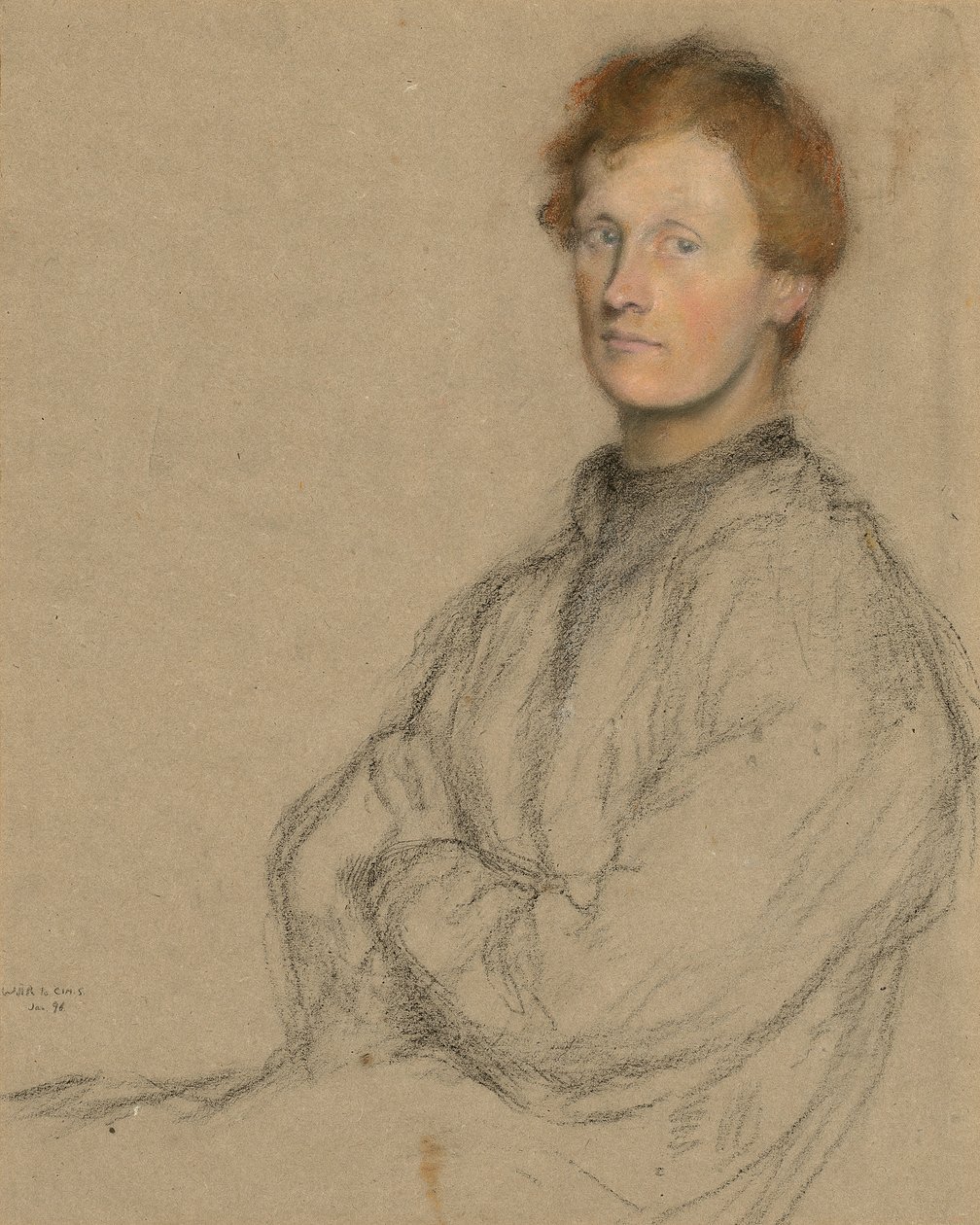 Portrait de Charles Haselwood Shannon (1863-1937) - William Rothenstein