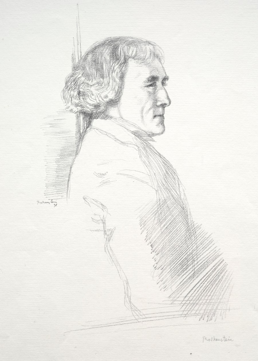 Sir Henry Irving, 1898 - William Rothenstein