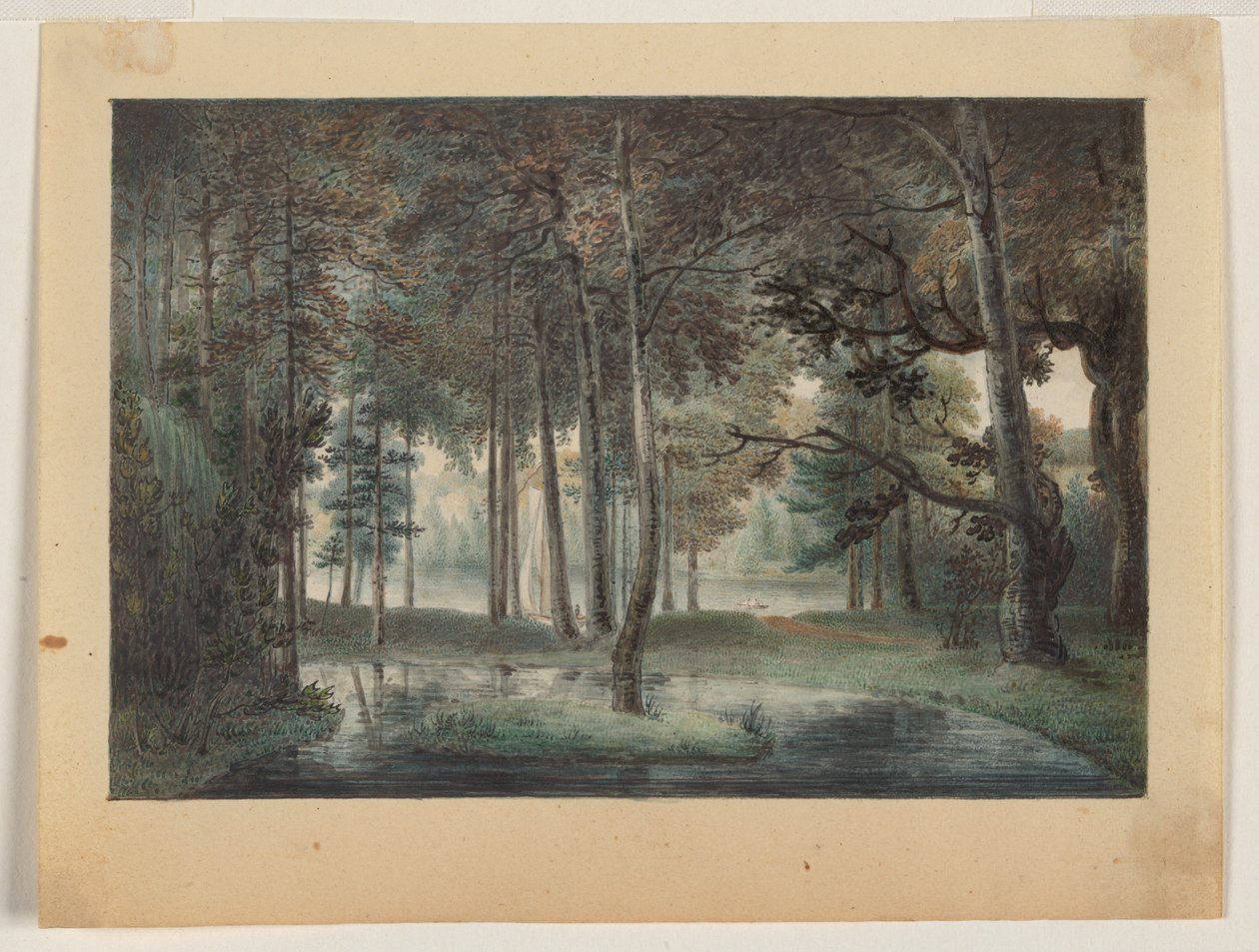 Vue depuis la propriété de l