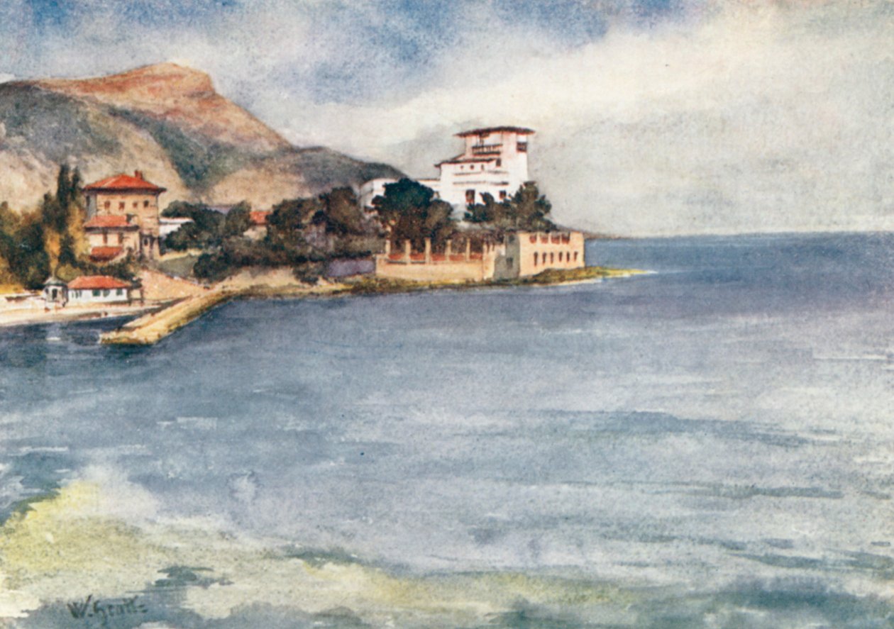 Beaulieu (colour litho) - William Scott