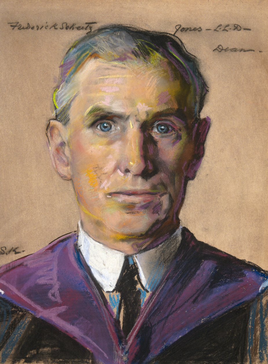 Frederick S. Jones: B.A. 1884, Doyen du Yale College 1909- - William Sergeant Kendall