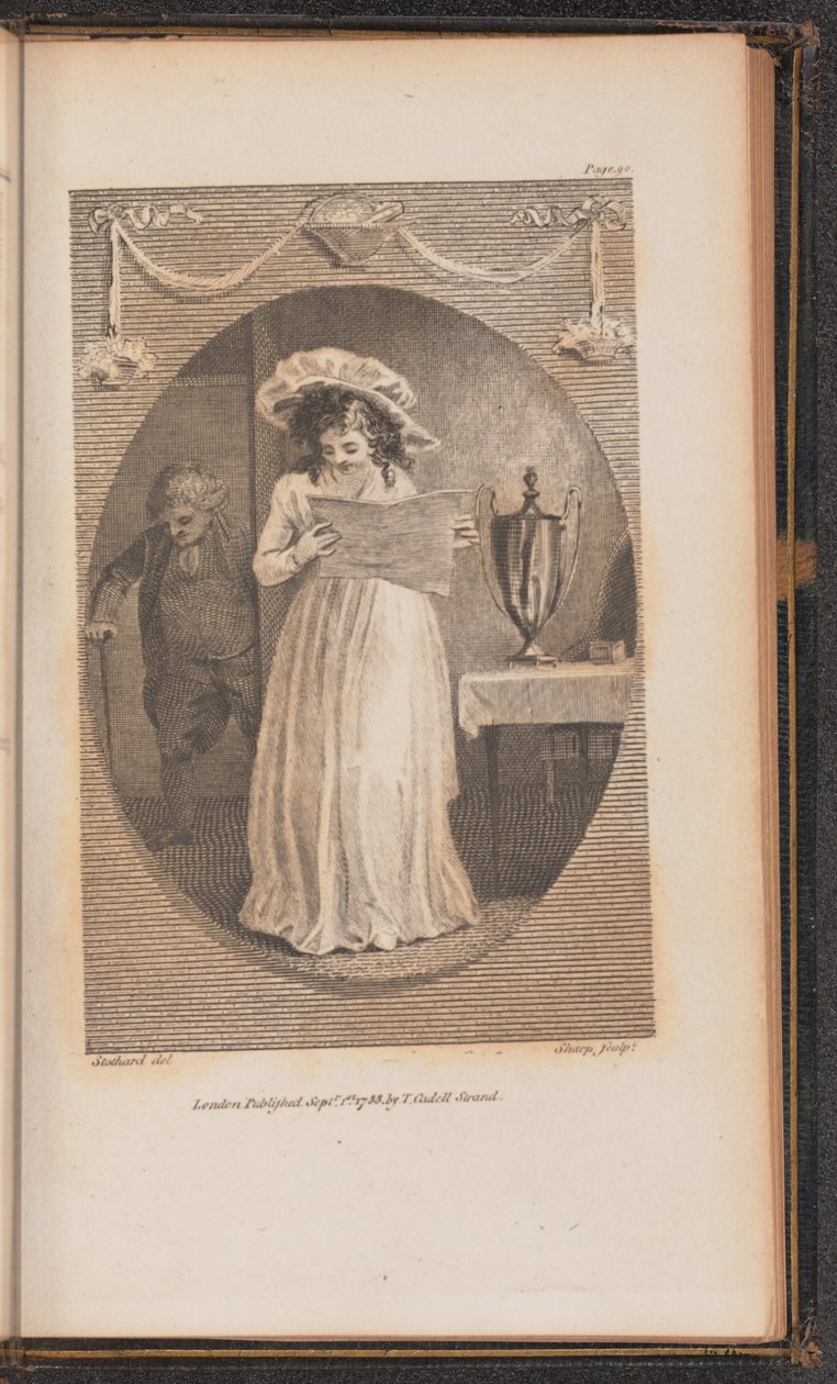 Illustration pour le Chant IV - William Sharp after Thomas Stothard