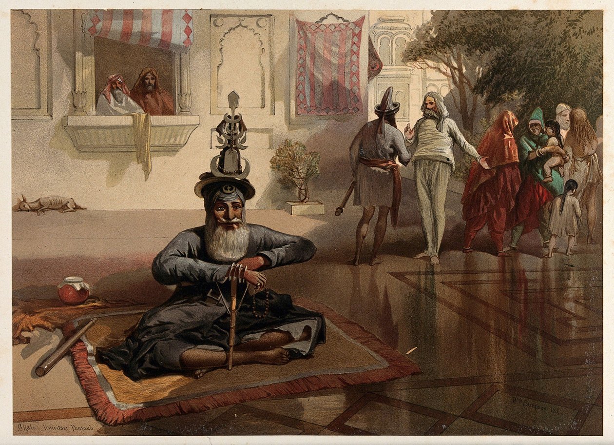 Akali, Umritser Punjaub - William Simpson