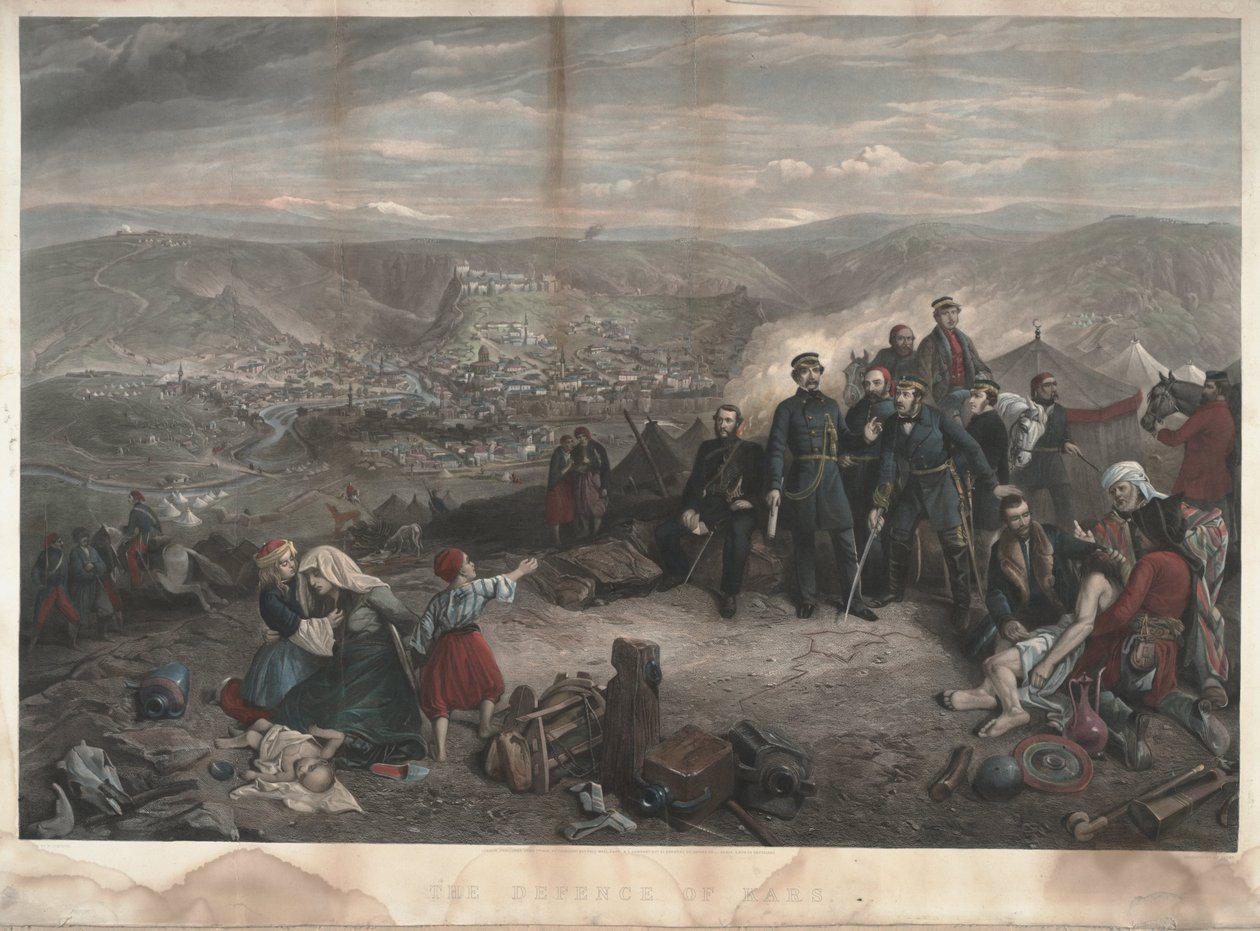 La défense de Kars - William Crimea Simpson