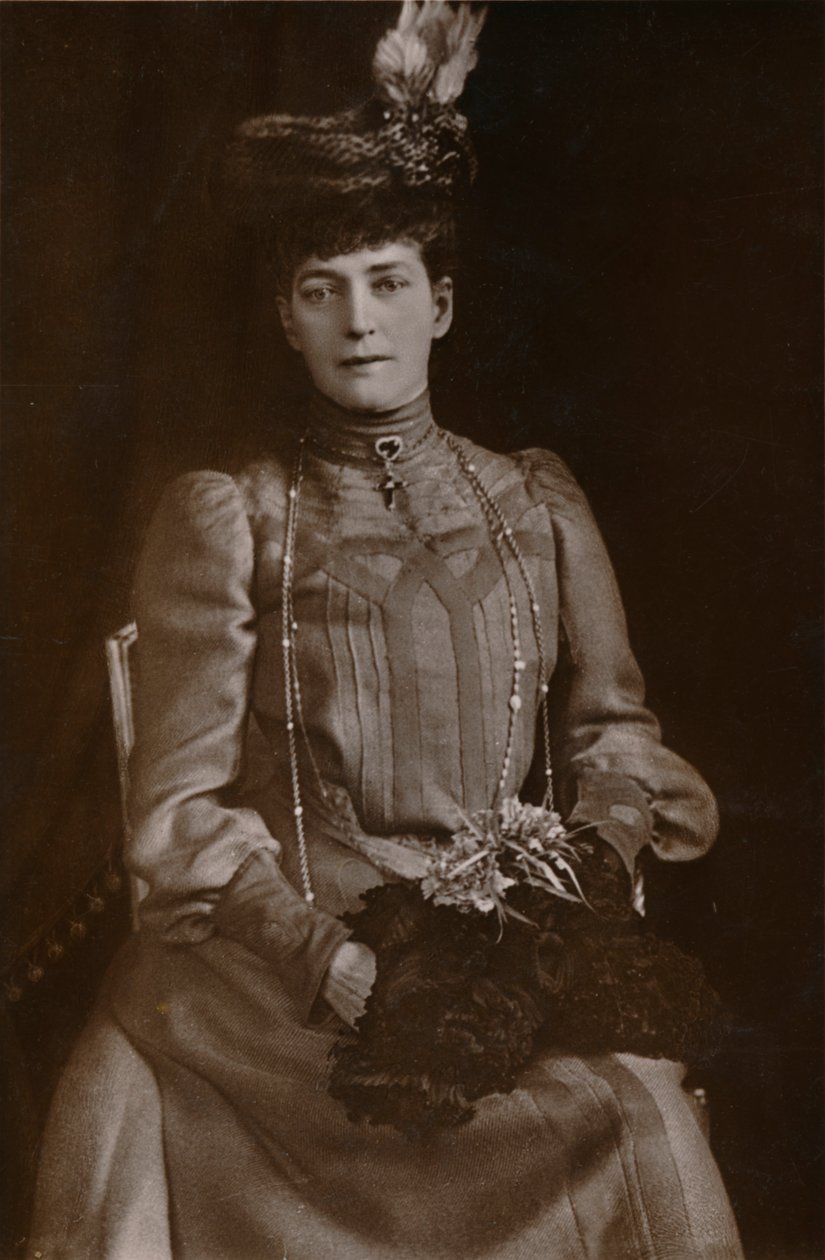 Alexandra, reine consort du roi Édouard VII du Royaume-Uni, 1905 - William Slade Stuart