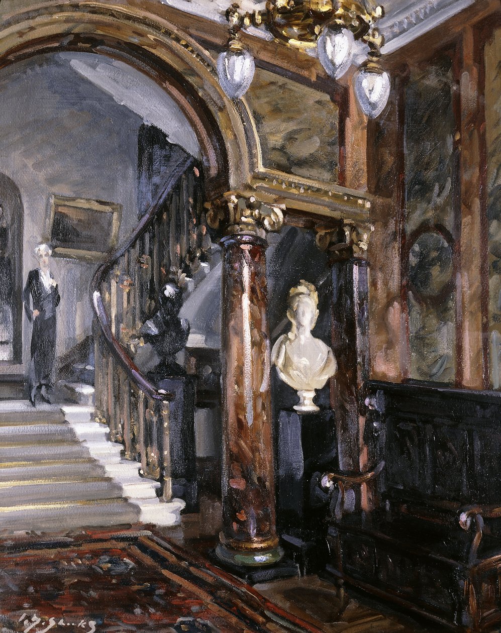 Un intérieur élégant, Chez Nous - William Somerville Shanks