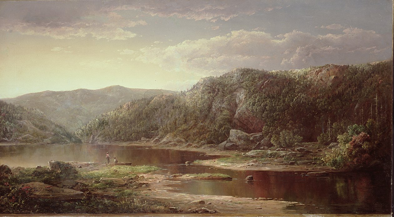 Sur le Shenandoah, c.1860 - William Sonntag