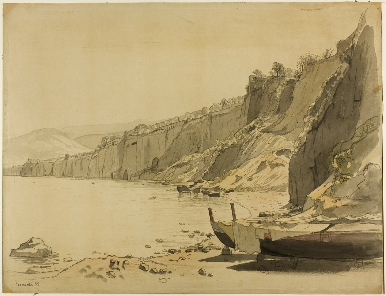 Côte de Sorrente - William Stanley Haseltine