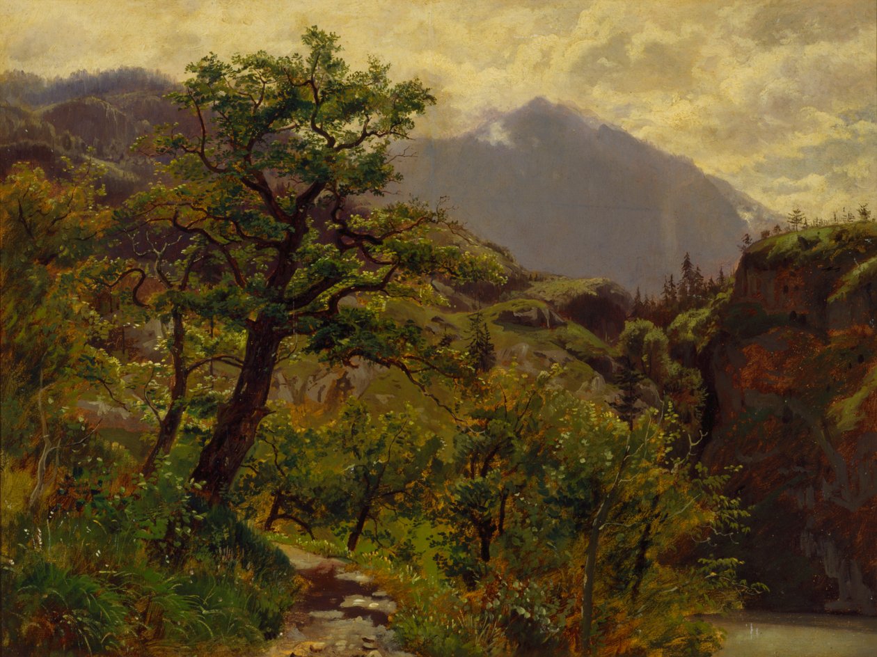 Schwyz près de Brunnen - William Stanley Haseltine