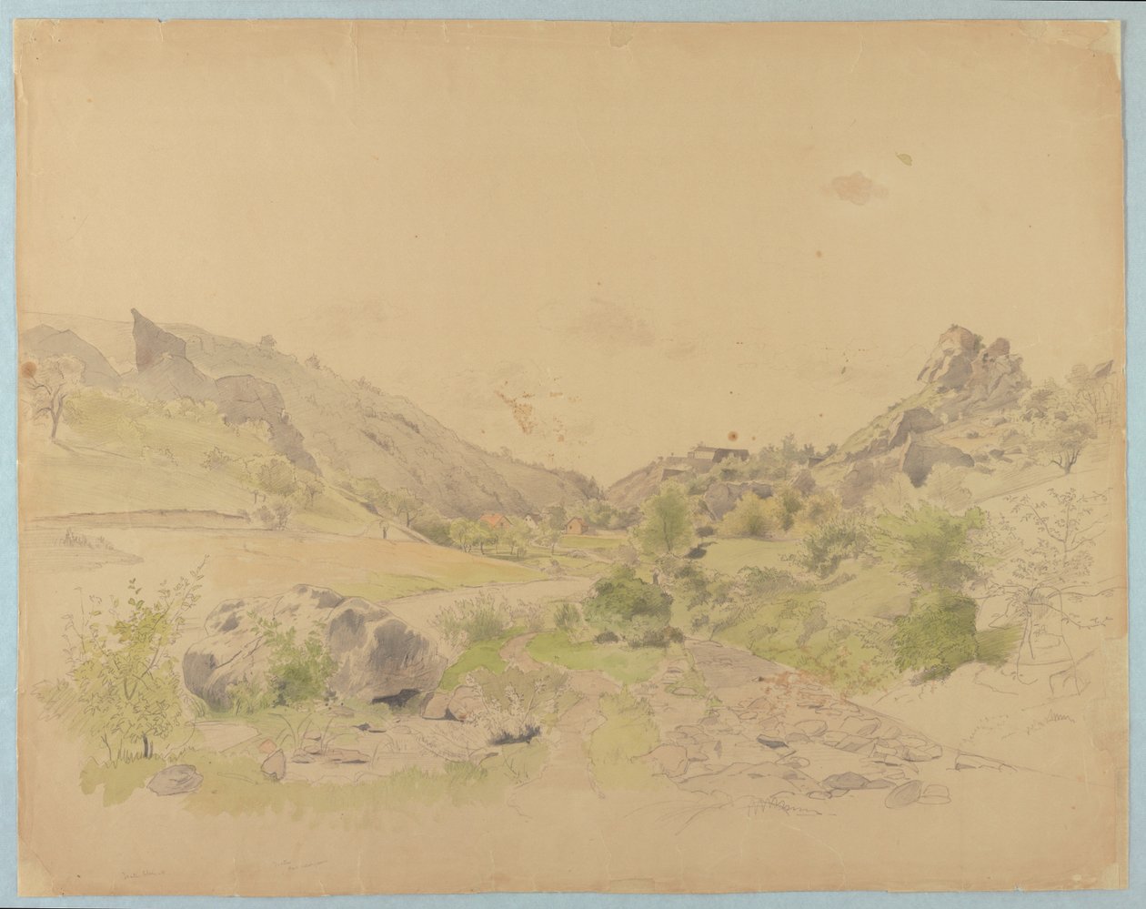 Étude de Paysage - William Stanley Haseltine