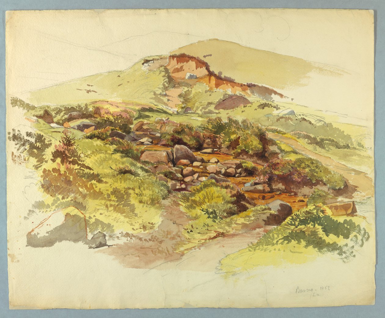 Étude de paysage, Baveno, Lago Maggiore, Italie - William Stanley Haseltine