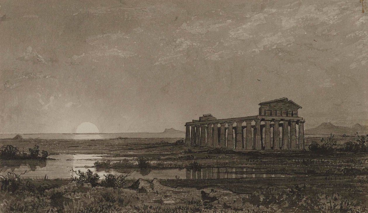 Temple de Cérès à Paestum (le temple d