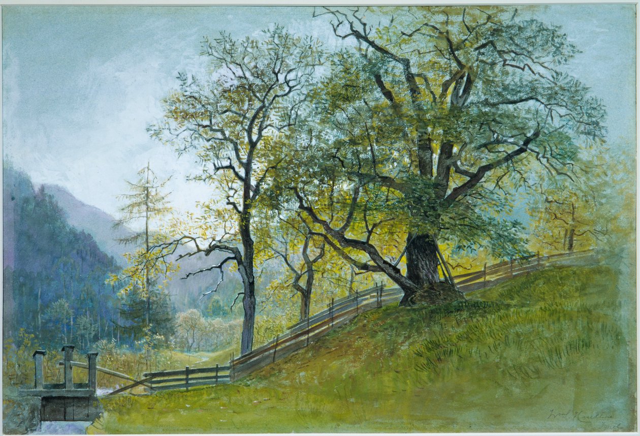 Vahrn, dans le Tyrol, près de Brixen - William Stanley Haseltine