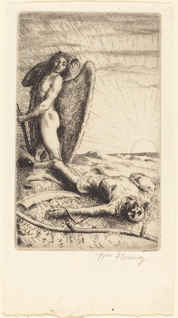 La Mort Défaite - William Strang