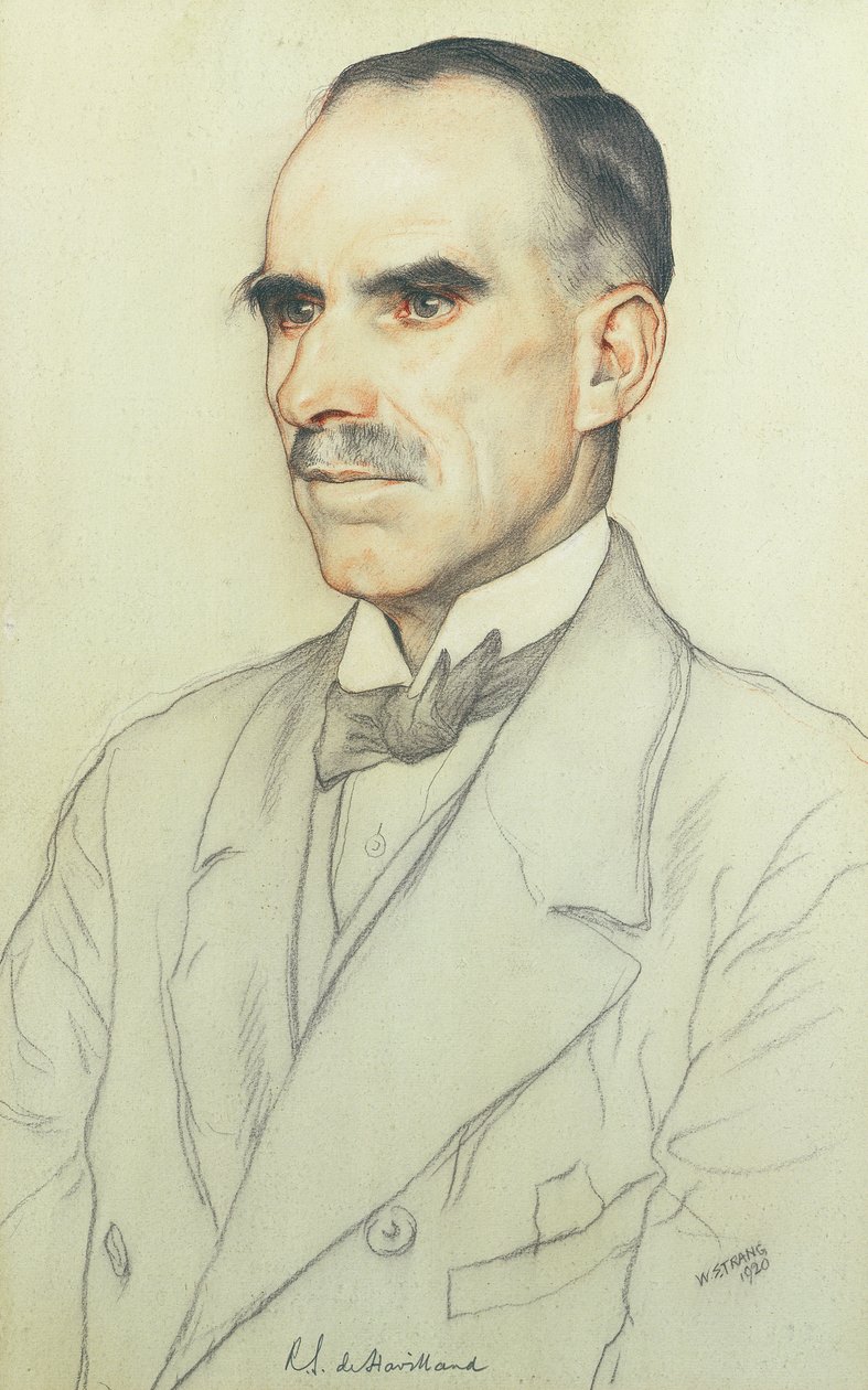 Portrait de William de Havilland, 1920 - William Strang