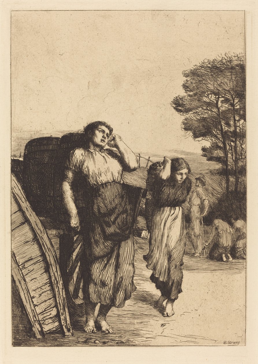 Récolte de pommes de terre - William Strang
