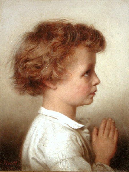 En prière - William Strutt