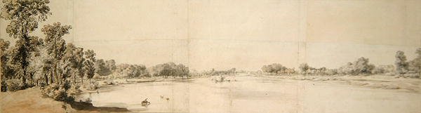Vue de la Tamise - William Taverner
