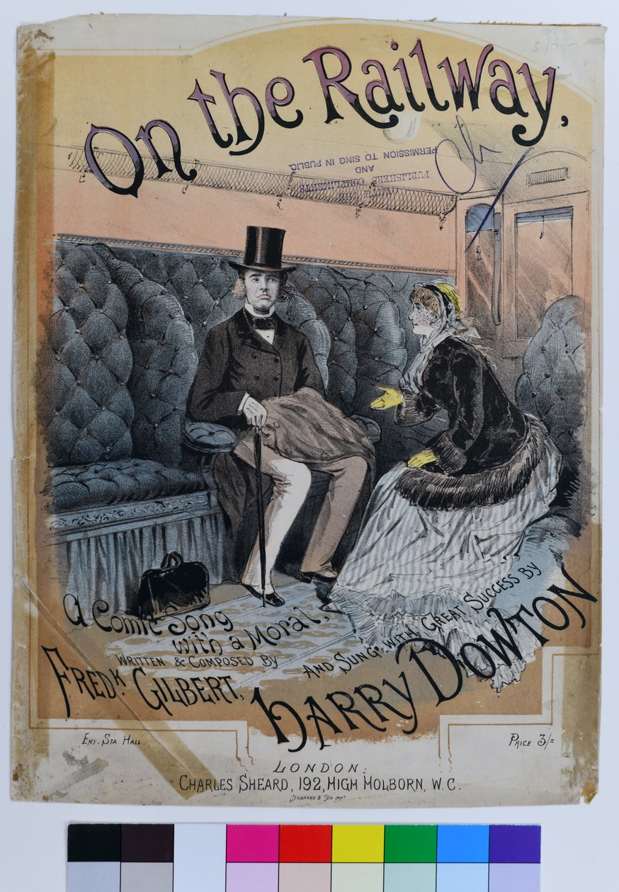 Sur le chemin de fer - William Thomas Stannard