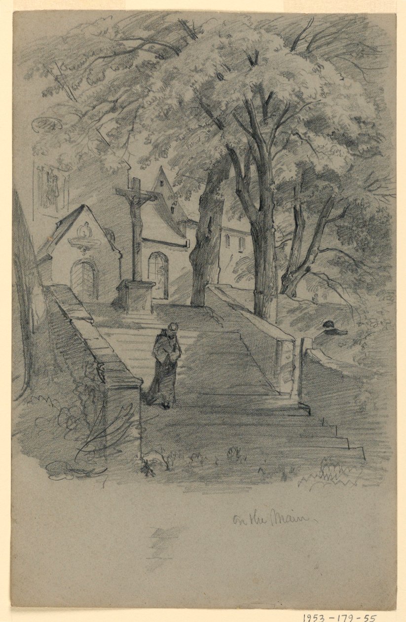 Église, Allemagne - William Trost Richards