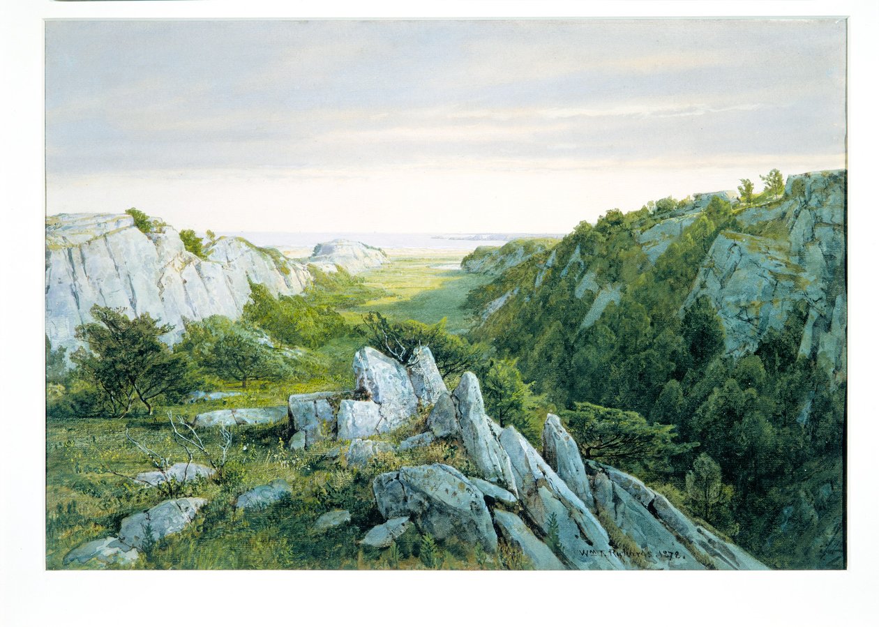 Du paradis au purgatoire, Newport - William Trost Richards