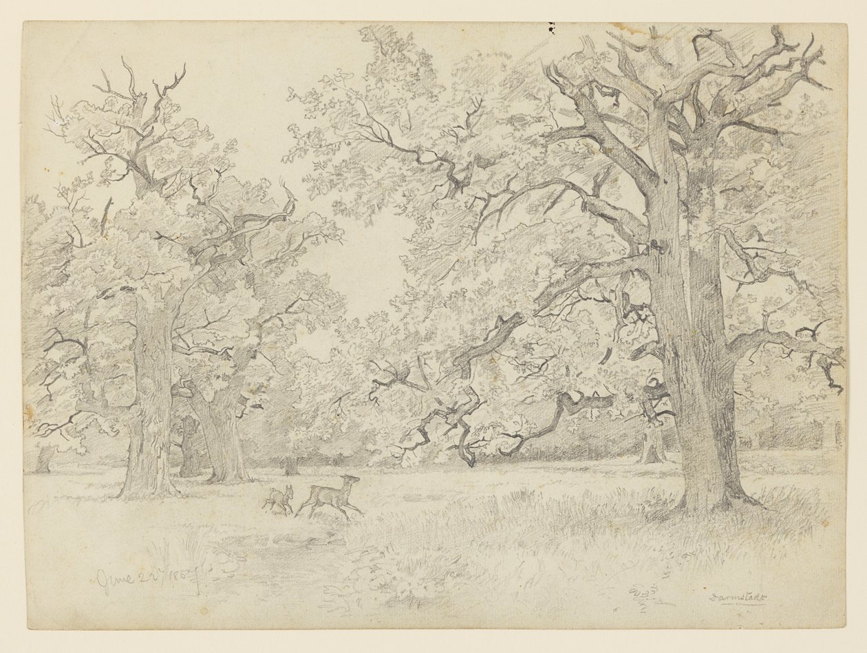 Paysage, Darmstadt, Allemagne - William Trost Richards