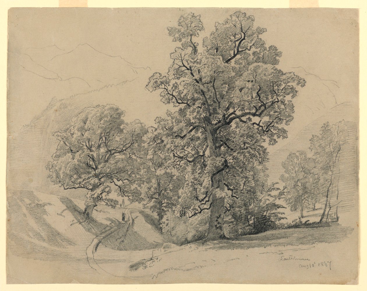 Paysage, Lauterbrunnen, Suisse - William Trost Richards