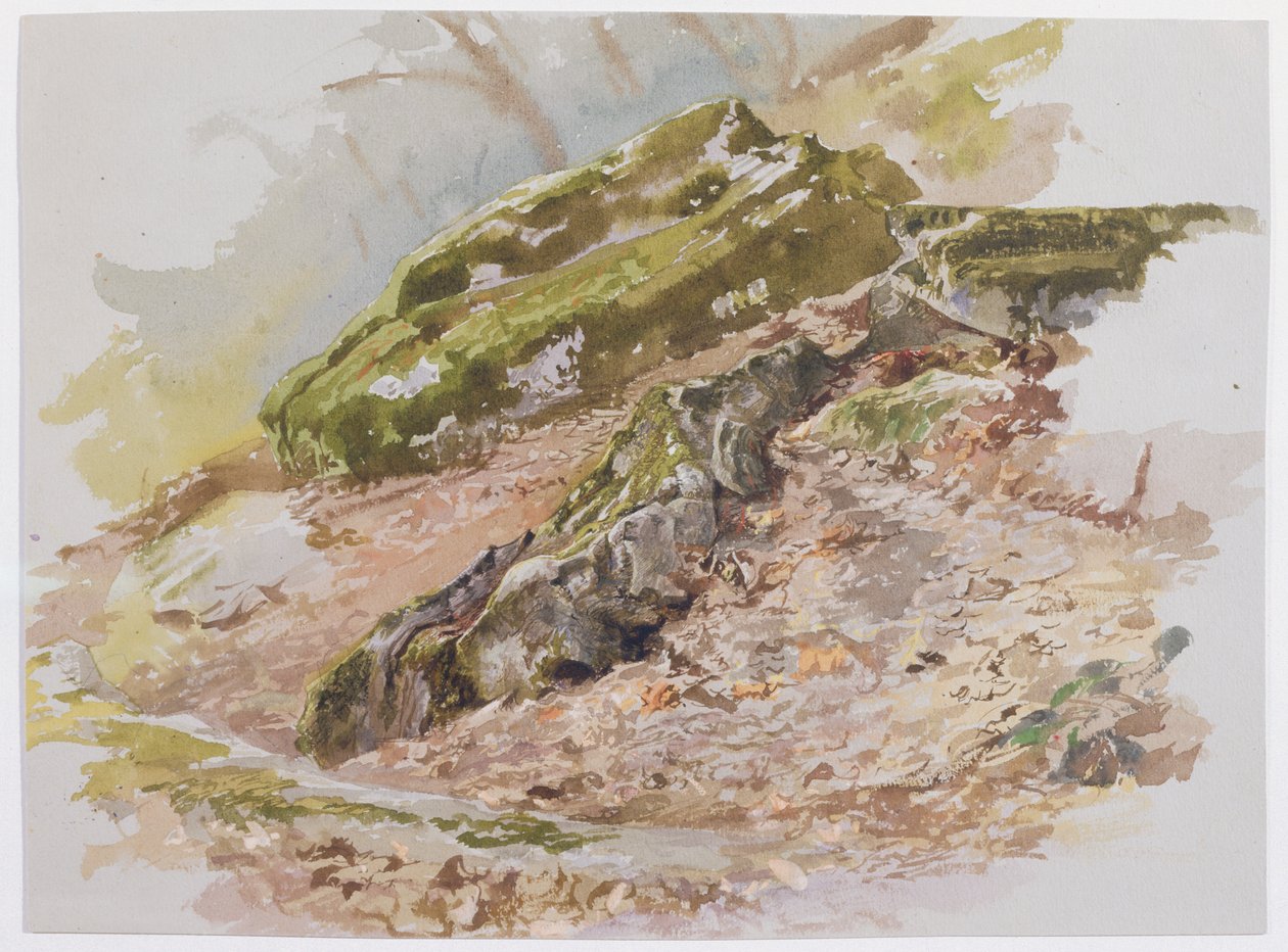 Paysage, peut-être près de Germantown, Pennsylvanie - William Trost Richards