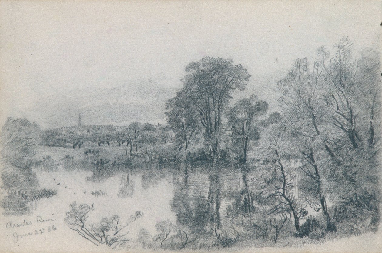 Carnet de croquis de sujets paysagers et marins de Nouvelle-Angleterre et de Pennsylvanie - William Trost Richards