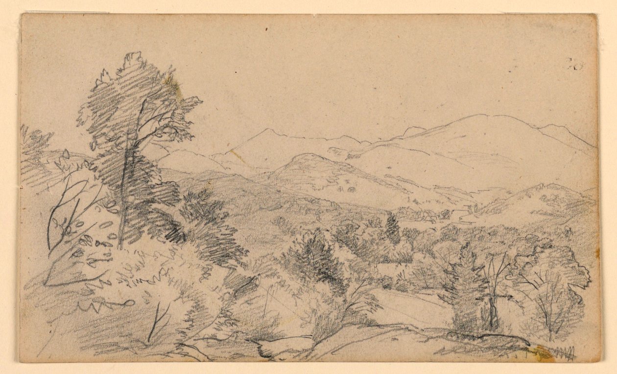 Étude de paysage - William Trost Richards