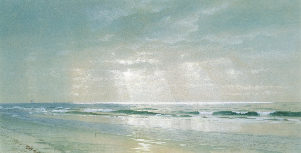 Les vagues - William Trost Richards