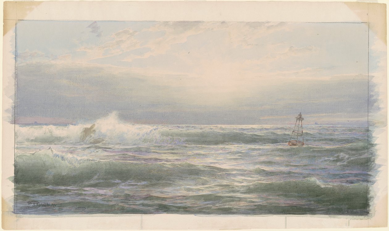 La bouée de cloche - William Trost Richards