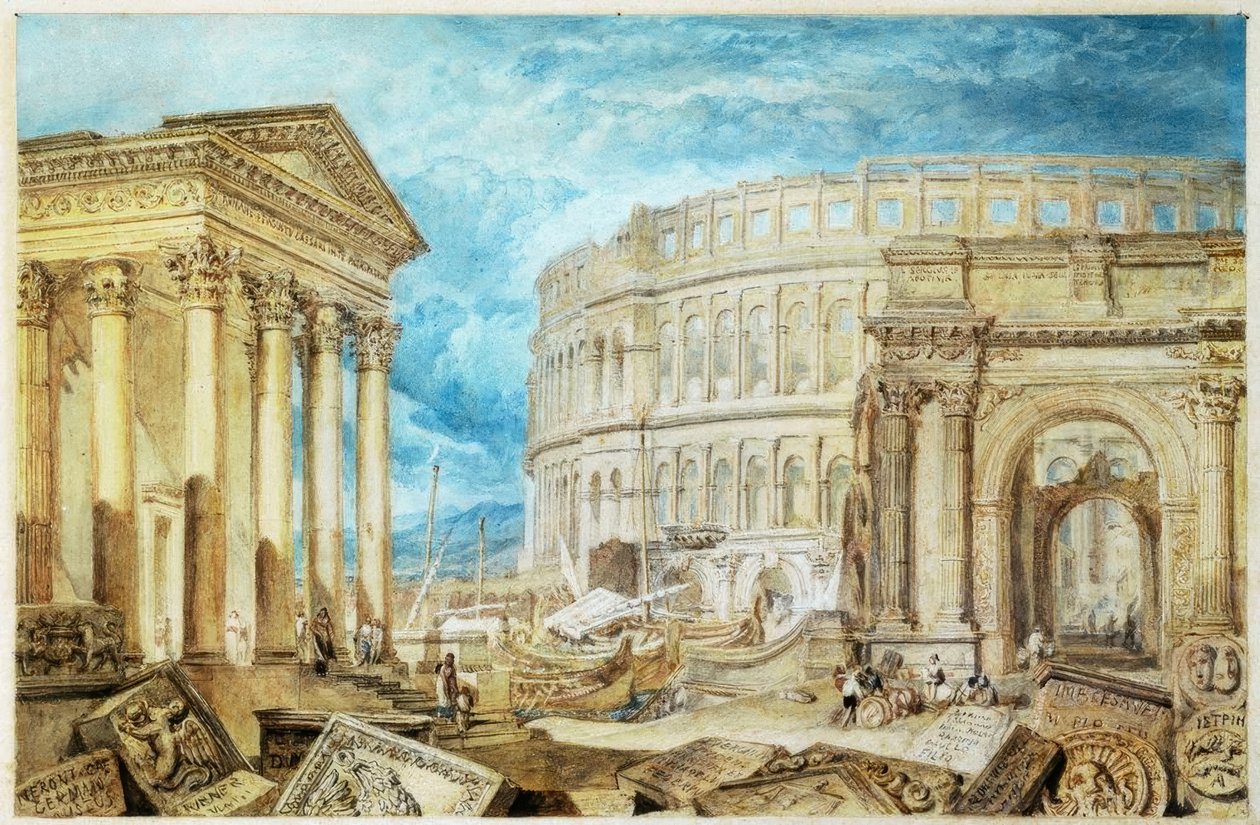 Antiquités de Pola - Joseph Mallord William Turner
