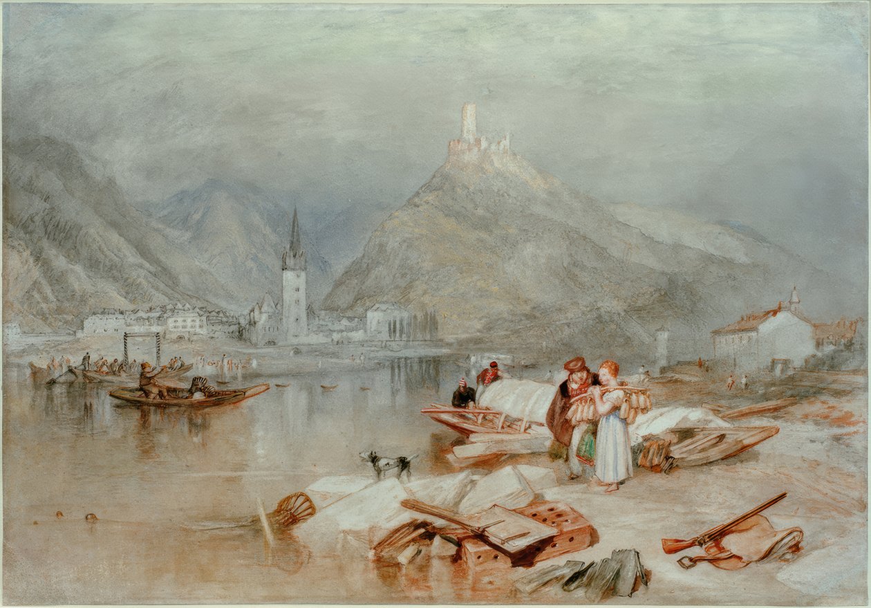 Bernkastel sur la Moselle - Joseph Mallord William Turner