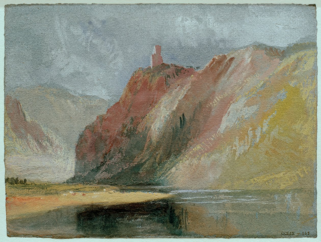 Les ruines du monastère de Wolf - Joseph Mallord William Turner