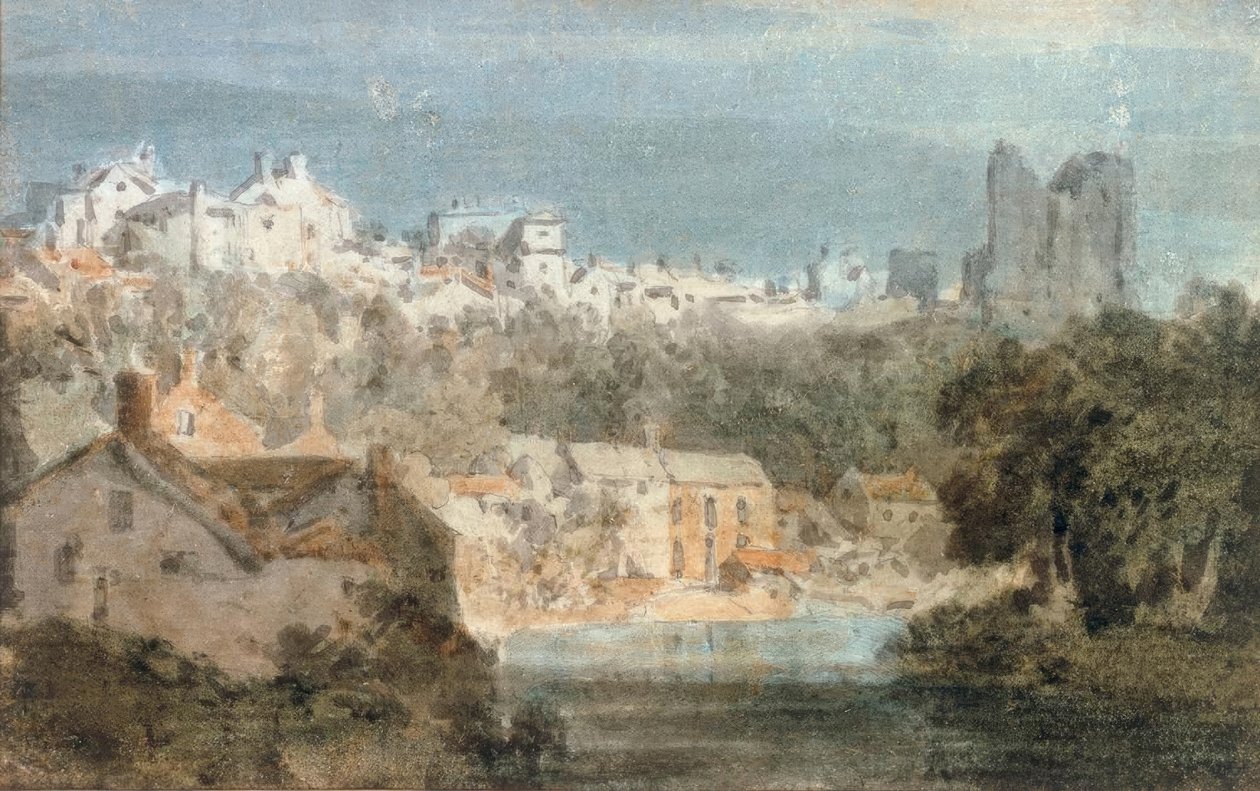Château de Knaresborough, Yorkshire - Joseph Mallord William Turner