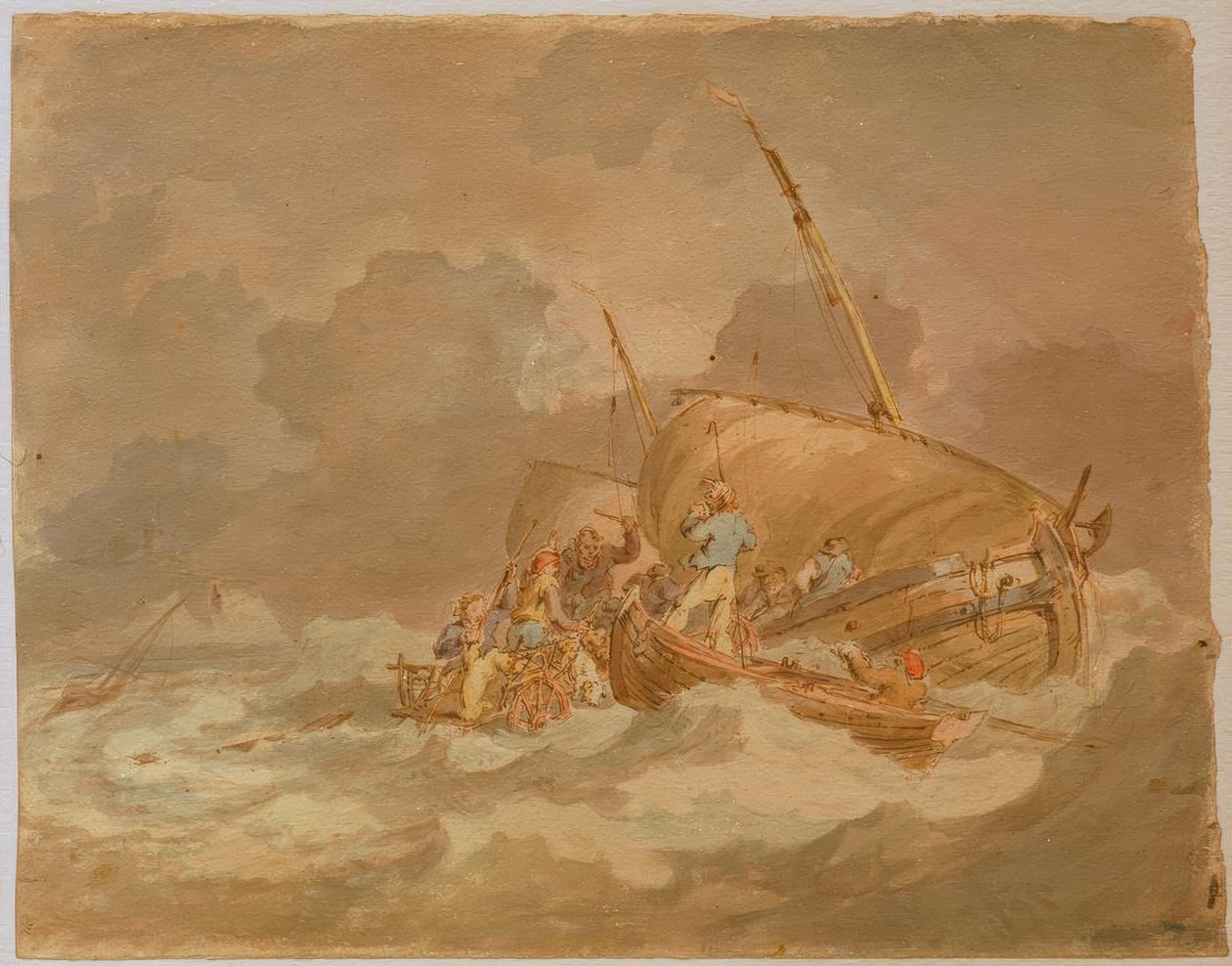 Marins embarquant des cochons - Joseph Mallord William Turner