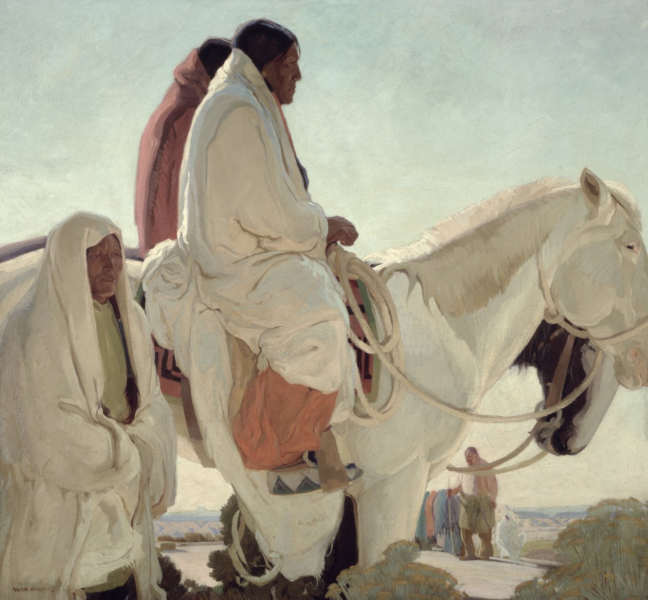 Journée de la fête - William Victor Higgins