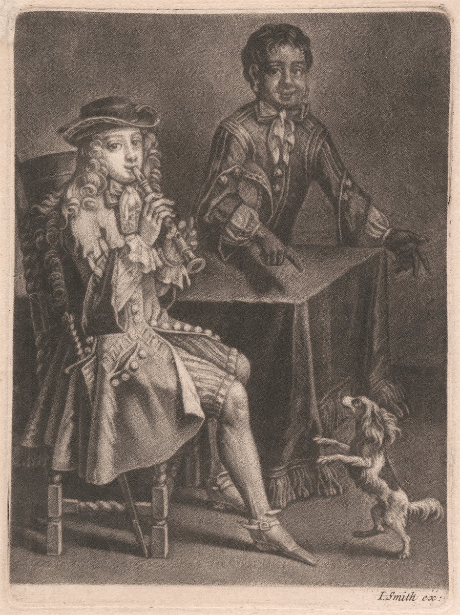 Deux jeunes hommes, l