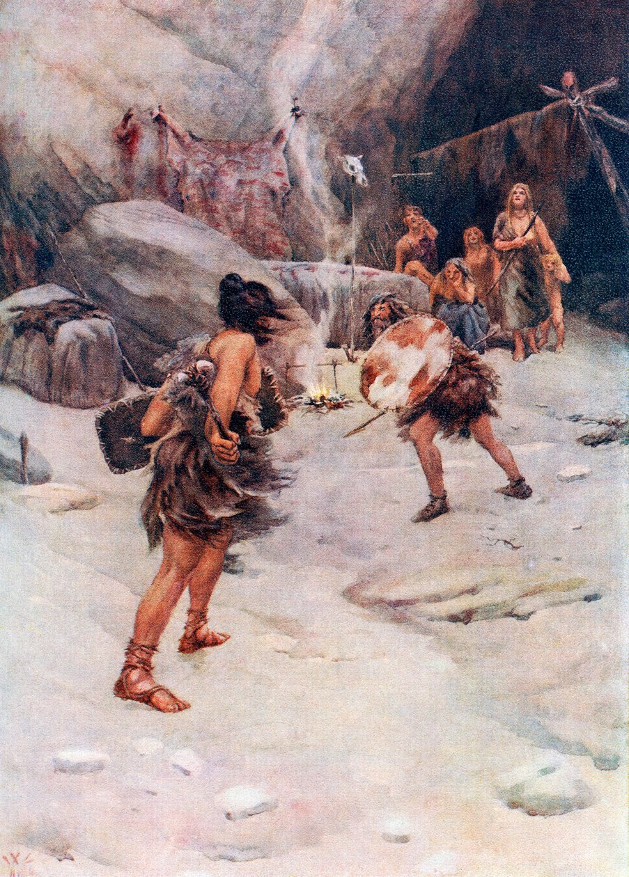 Homme préhistorique, de l
