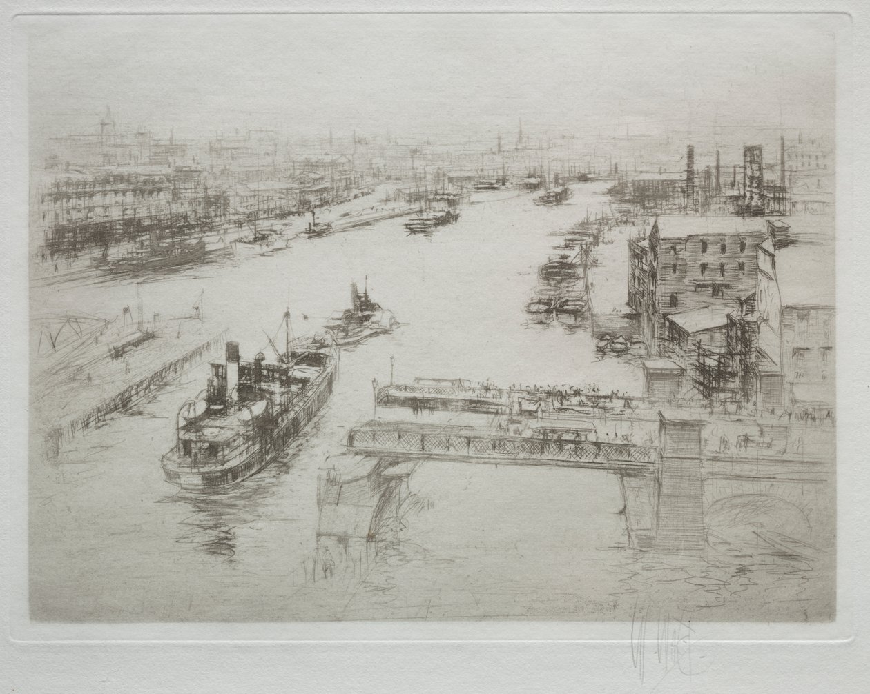 Artères de Grande-Bretagne : Le Tyne - William Walcot