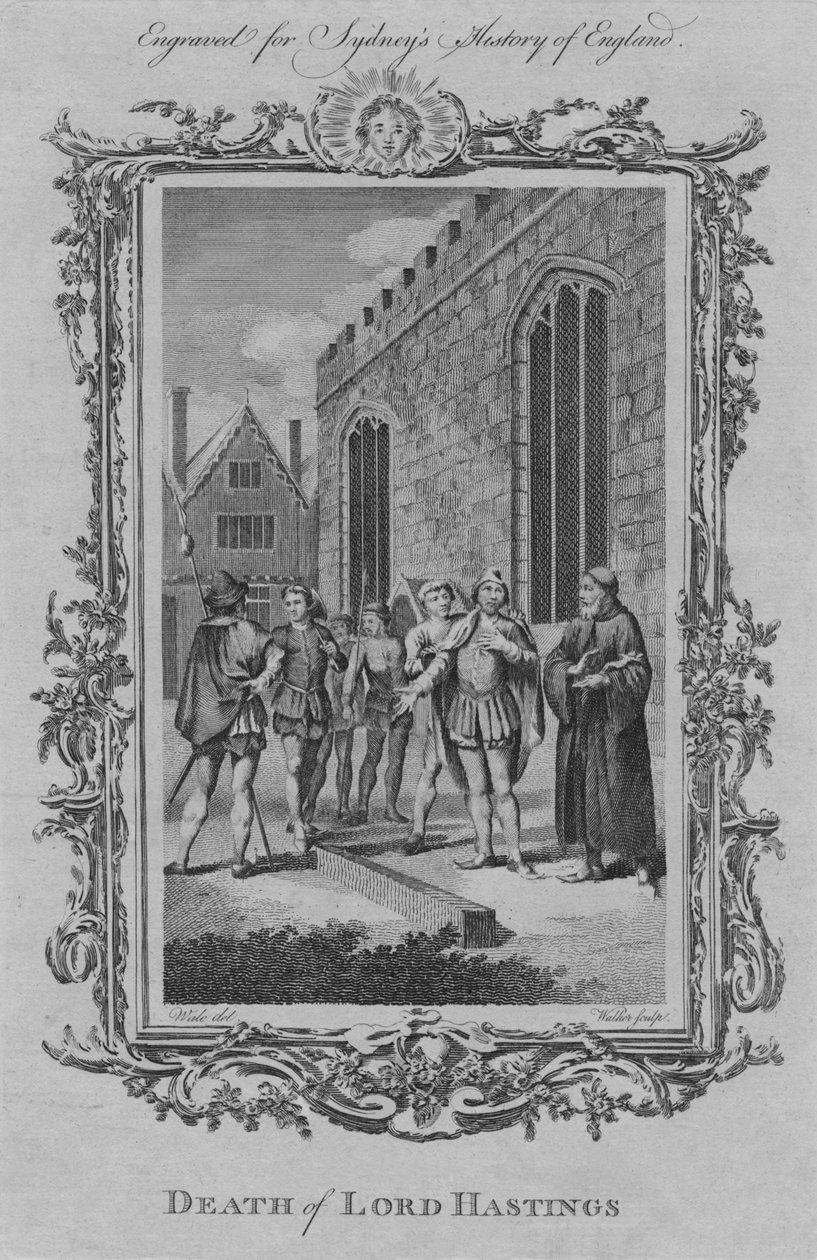 Mort de Lord Hastings, 1773 - William Walker