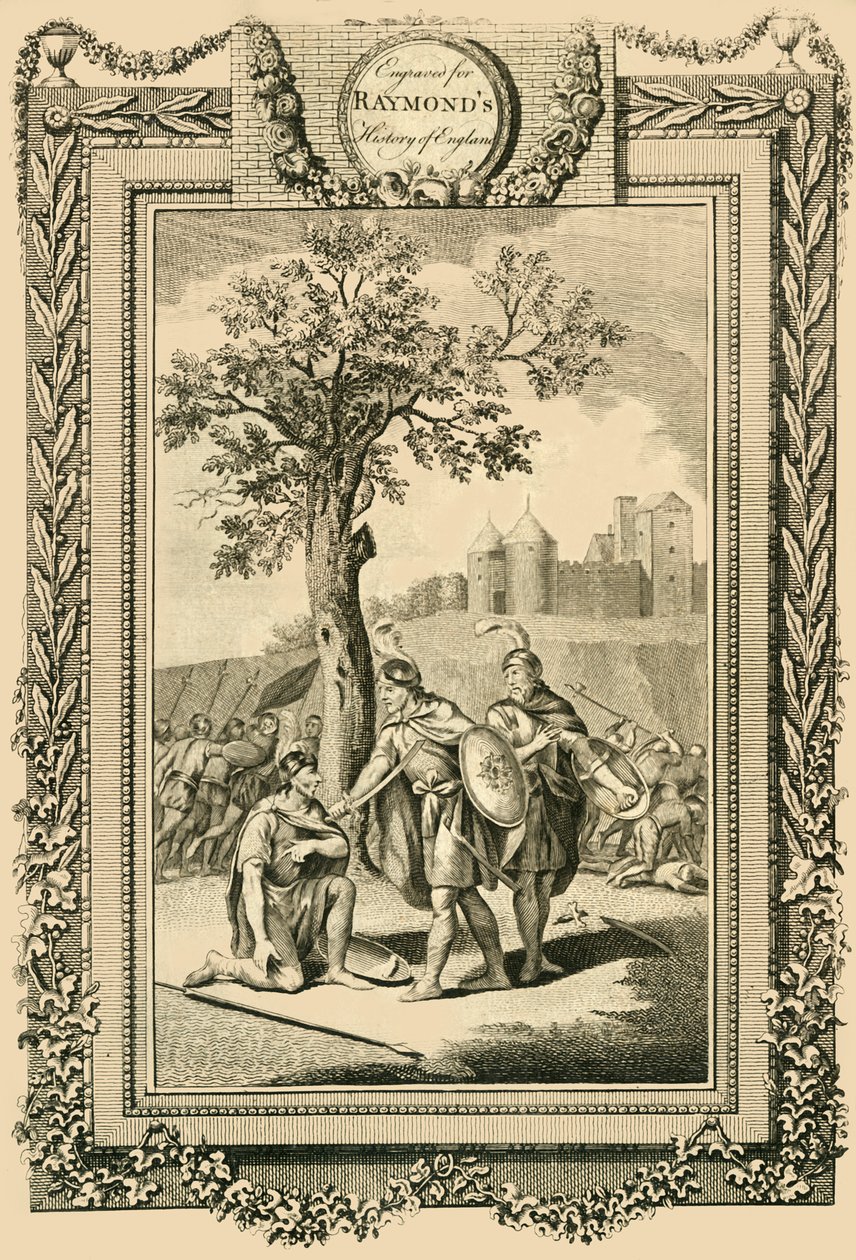 Le roi Athelstan sauvant la vie de son père, Édouard l