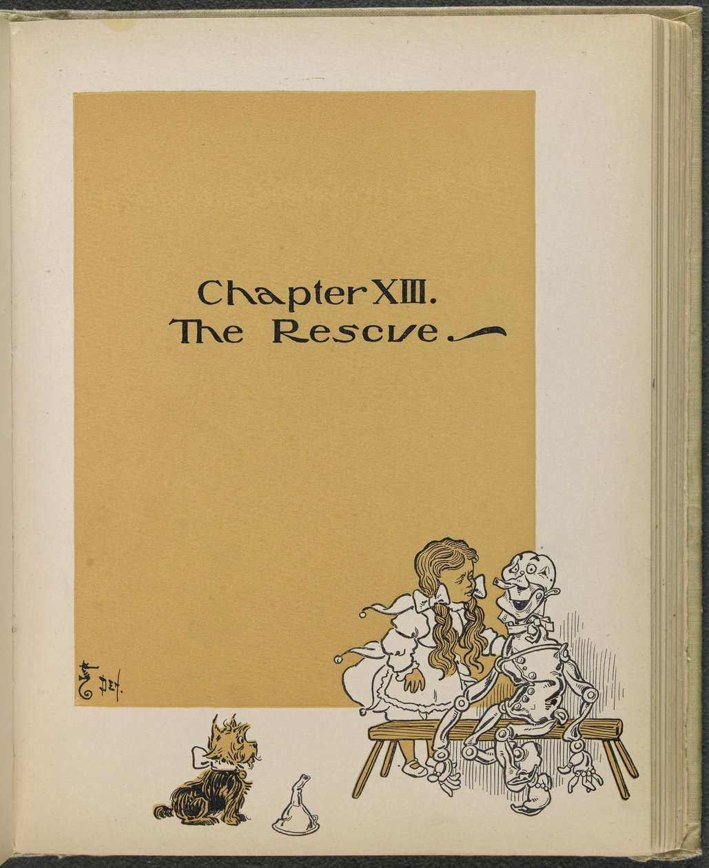 Illustration tirée de "Le merveilleux magicien d